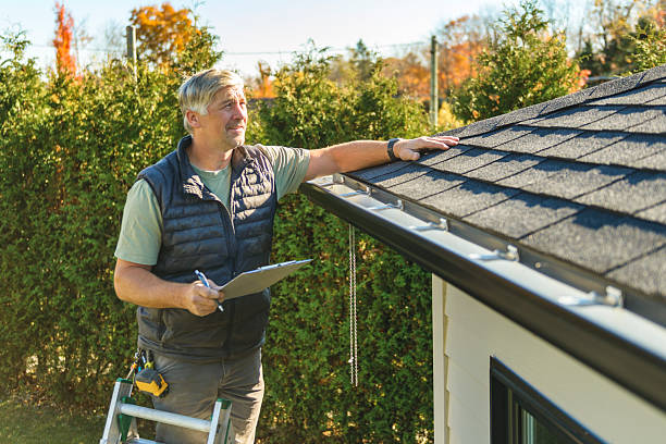Professional Flat Roof Repair technician working in Stuart, VA